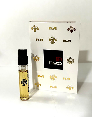 Mancera Red Tobacco EDP Vial Sample 2ml 0.07oz New With Card