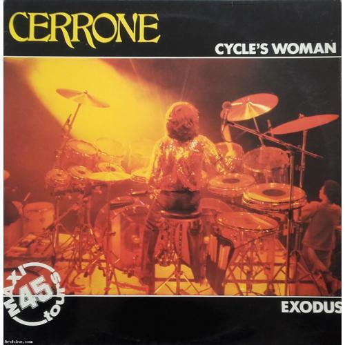 MAXI 45 RPM (12")  Cerrone " Cycle's woman " - Afbeelding 1 van 4
