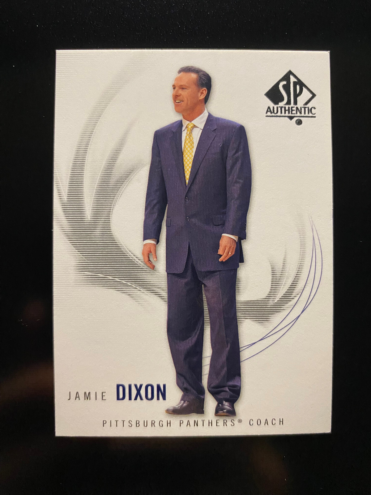 Jamie Dixon #100 Basketball Cards 2010 SP Authentic trading card — raw and PSA graded price guide