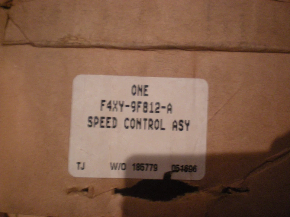 НОВЫЙ ИЗ СТАРЫХ ЗАПАСОВ 1994 95 96 97 MERMERCURY VILLAGER 3,0 Л КОНТРОЛЬ СКОРОСТИ ASY F4XY-9F812-A - Изображение 2 из 3