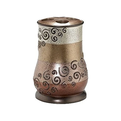 Vasos de baño Multicolor Resina y los titulares de cepillo de dientes