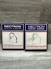 (2) Star Ink Ribbon Cassette for NX1000 Dot Matrix Printer NNX1000XL