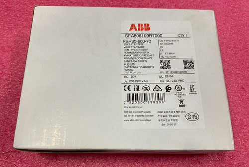 1PC ABB PLC PSR30-600-70 PSR3060070 1SFA896109R7000 SOFT STARTER 30A - Picture 3 of 3