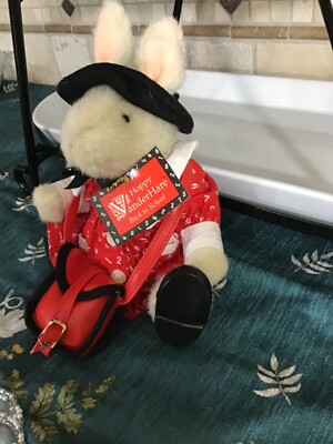 NWT - Hoppy VanderBear-8'' bear - Back to School collection
