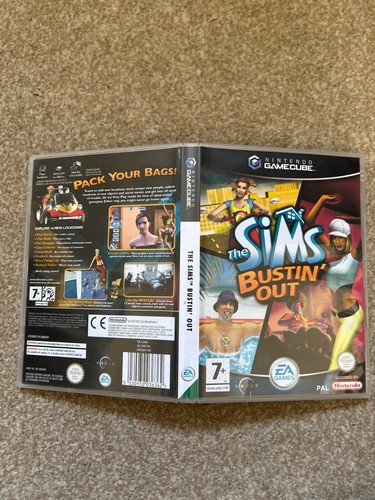 Nintendo GameCube Game The Sims Bustin' Out Boxed UK PAL - Picture 5 of 5