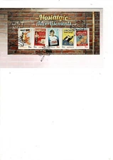 AUSTRALIA  2014 NOSTALGIC ADVERTISEMENTS FDC   M/S