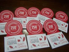 2026 America's 250th Peel 'n Stick Mini Calendars 8/pkg.