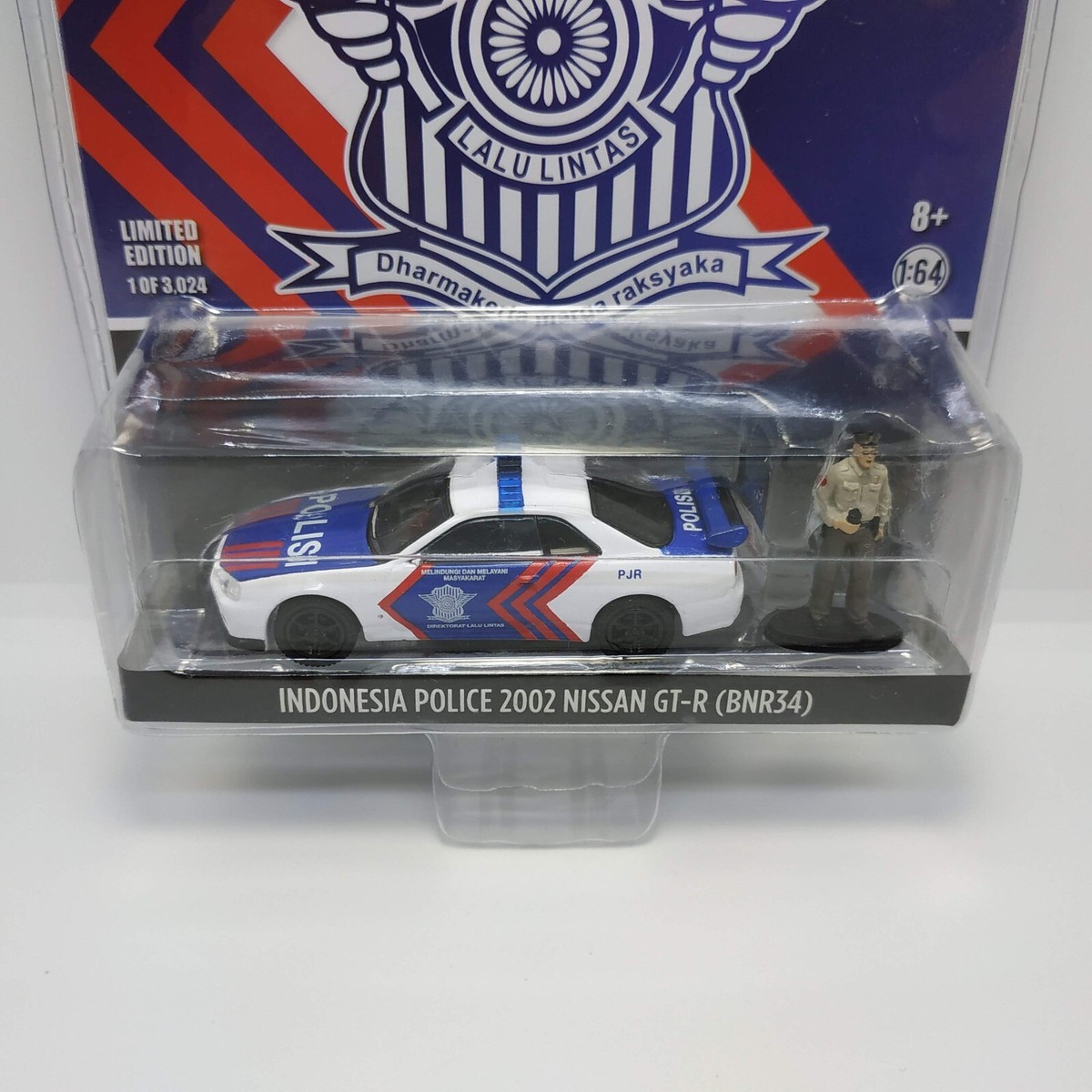 GREENLIGHT BISHOP 2002 NISSAN SKYLINE GT-R R34 INDONESIA