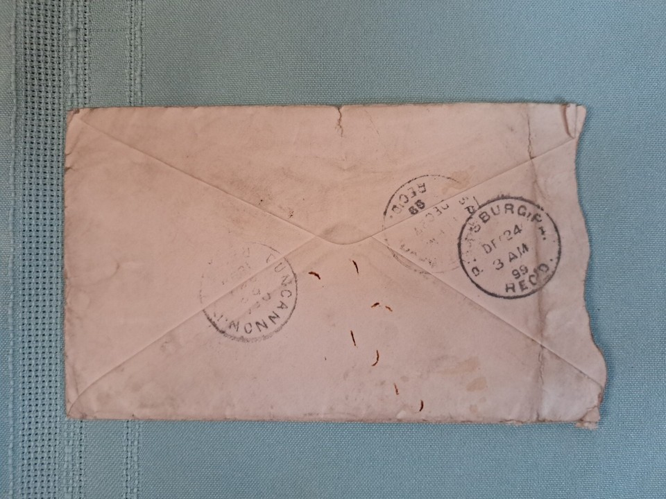 Perry County, Pa. Sheriff Office Papers 1898 & 1899 eBay