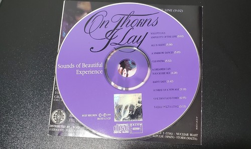 On Thorns I Lay Sounds Beautiful Experience Metal CD Promo (Read Description) - Foto 6 di 10