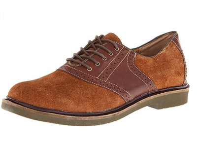 Fossil Springfield Oxford Shoe Mahogany Suede Leather Finish Mens Size US 11.5 Jean-Fitzgerald-Acajou-JFI02-  main image 3