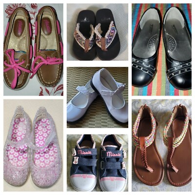 Girls Kids Toddle Sneakers Shoes Sandals (pre owned) Choose Size & Style
