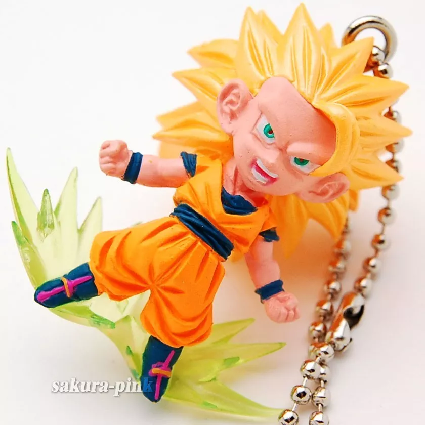 Son Goku Super Saiyan 4 DragonBall UDM 07 mini Figure Keychain