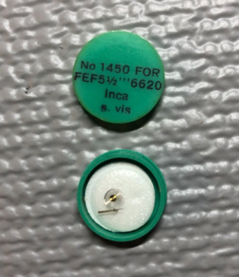 FLEURIER -Balance Hairspring New Old Stock part #1450 for FEF caliber 6620