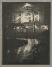 c.1909 ALVIN LANGDON COBURN LONDON - LEICESTER SQUARE