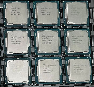 Intel Core i3-8100T SR3Y8 3.10GHz 4-core 35W 6MB LGA-1151 CPU processor