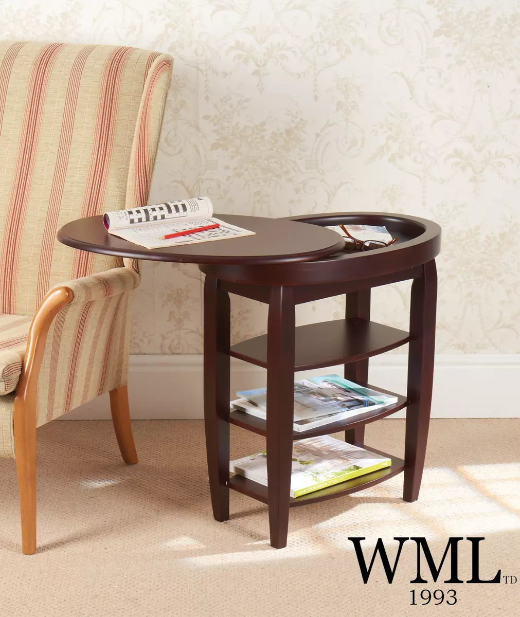 Swivel end table deals