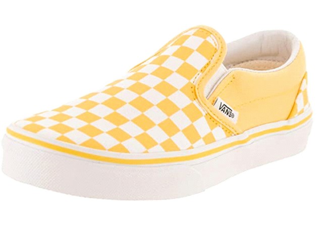 lilac checkered vans