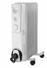 Pelonis NY1507-14A 1500 W Portable Oil Filled Radiator - Silver for sale  online | eBay