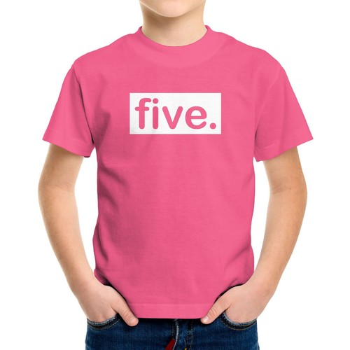 Toddler Kids Youth T-shirt 5th Birthday Shirt 5 Year Old boy Birthday Five Fifth - Picture 12 of 18