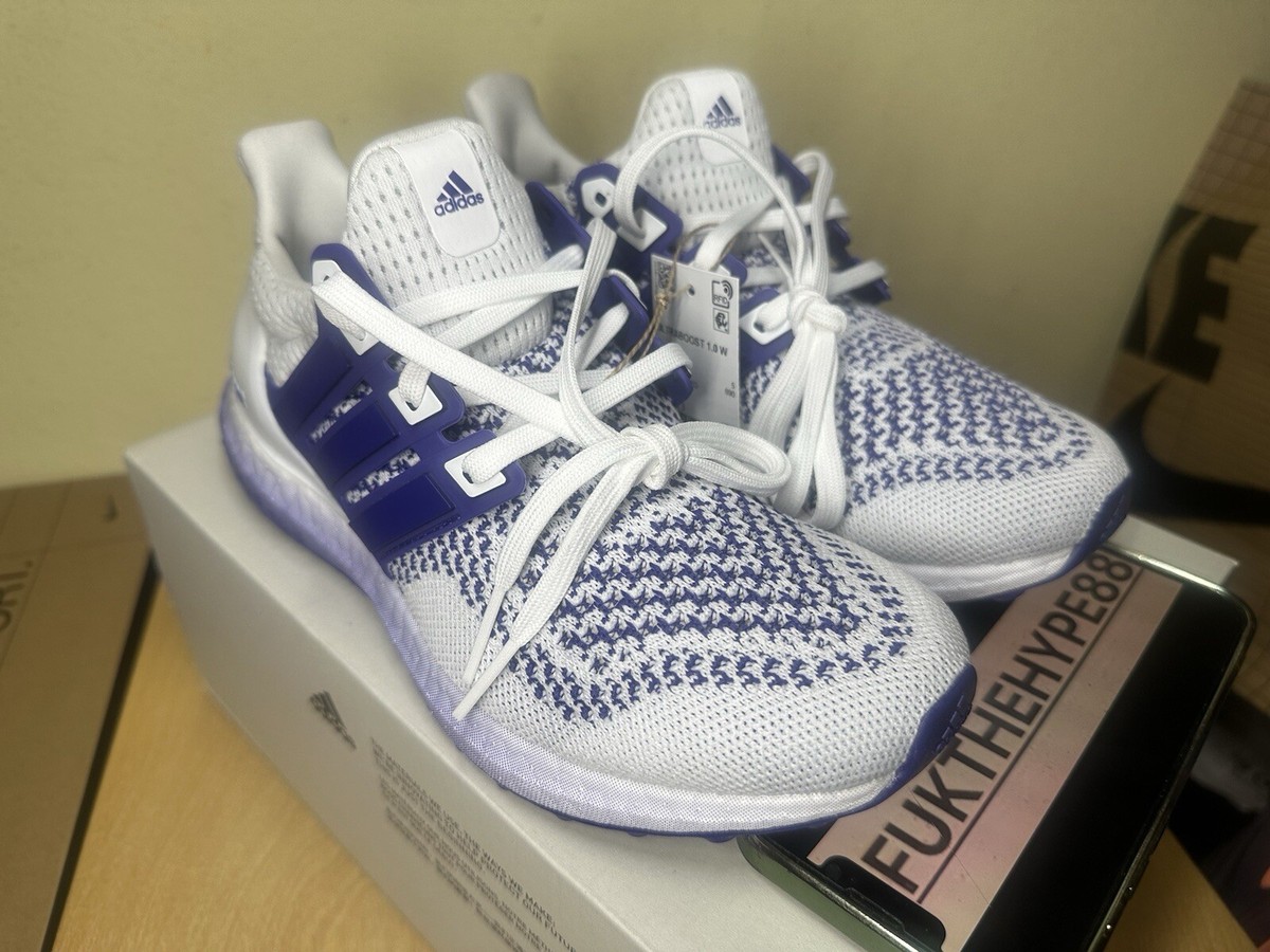 DS Women's Adidas Ultraboost 1.0 “White Collegiate Purple” IH7313