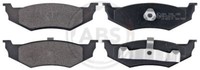 A.B.S. 38641 Bremsbelagsatz, Scheibenbremse Hinten FüR Chrysler Dodge