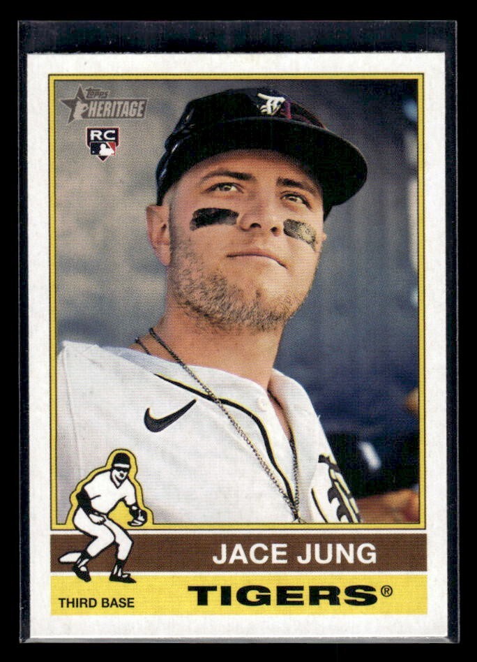 2025 Topps Heritage - Jace Jung #71 (RC)
