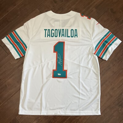 Back Tua Tagovailoa Jersey Number Men's Nike Tua Tagovailoa White