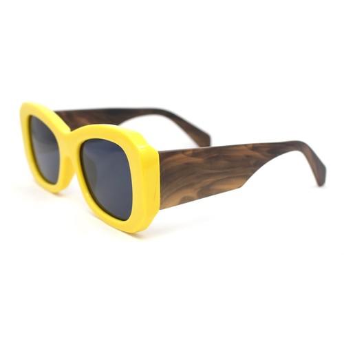 Womens Buffed Sleek Mod Oversized Butterfly Fashion Sunglasses - 第 21/21 張圖片