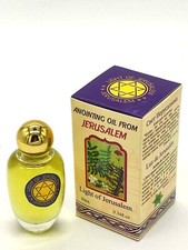Blessed Anointing Oil Jerusalem Holy Land Ligth of Jerusalem 0.34oz/10ml Gift