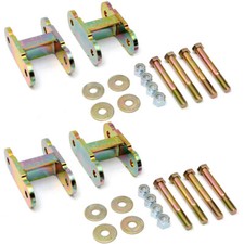 Federngehänge Federschäkel Höherlegung Fahrwerk +25 Jeep Wrangler YJ