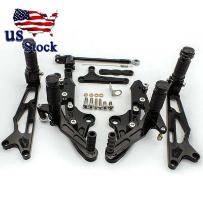For Honda MSX125 Grom FXCNC CNC Motorcycle Rearset Foot Pegs Footrests 2017-2025