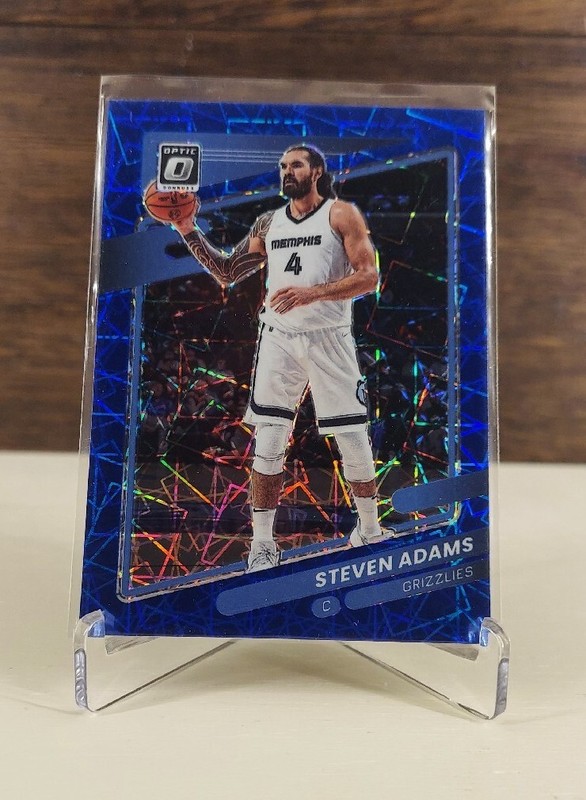 2021-22 Donruss Optic #137 Steven Adams Blue Velocity Prizm Grizzlies
