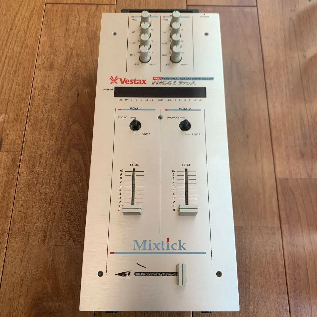 Vestax PMC-06 Pro A DJ Mixer Used Tested