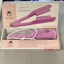 Calista Bodywaver Small Wave Styler Waver Heat Settings Dual Voltage 400 F Pink