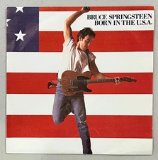 Bruce Springsteen 1984 Born In The U.S.A. Spain 7-Inch Picture Sleeve Single