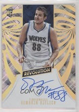 2015-16 Panini Revolution Rookie Nemanja Bjelica #9 Auto 2r5