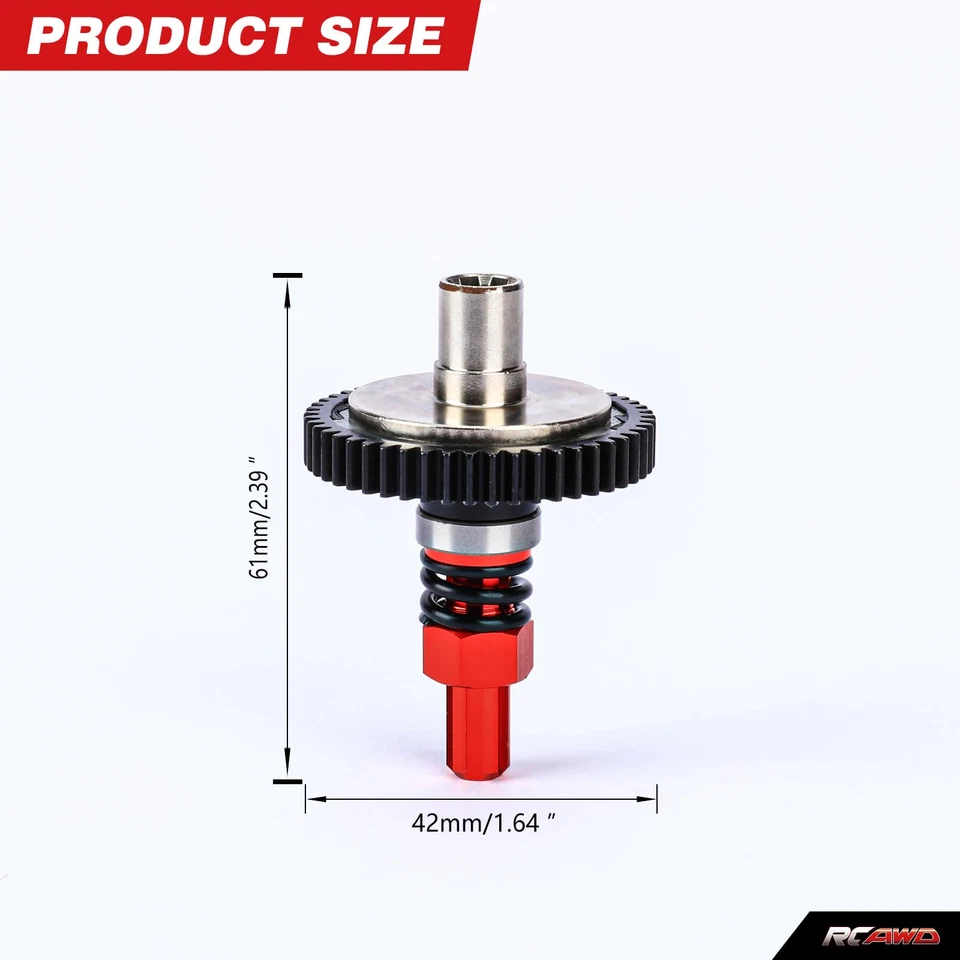 50T Spur Gear Slipper Clutch for Arrma Infraction Vendetta 3S Upgrade Parts - Image 3 of 4