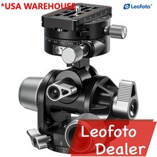 Leofoto G4 Pro Four Way Geared Head Camera Tripod Head  Arca Compatible