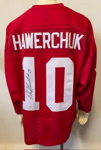 Dale Hawerchuk Signed Canada Cup CCM Team Canada Hockey Jersey JSA COA HOF NHL