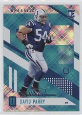2017 Panini Unparalleled Teal 10/25 David Parry #65 a8r