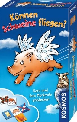 Können Schweine fliegen? Tiere und ihre Merkmale entdecken. Mitbringspiel für...