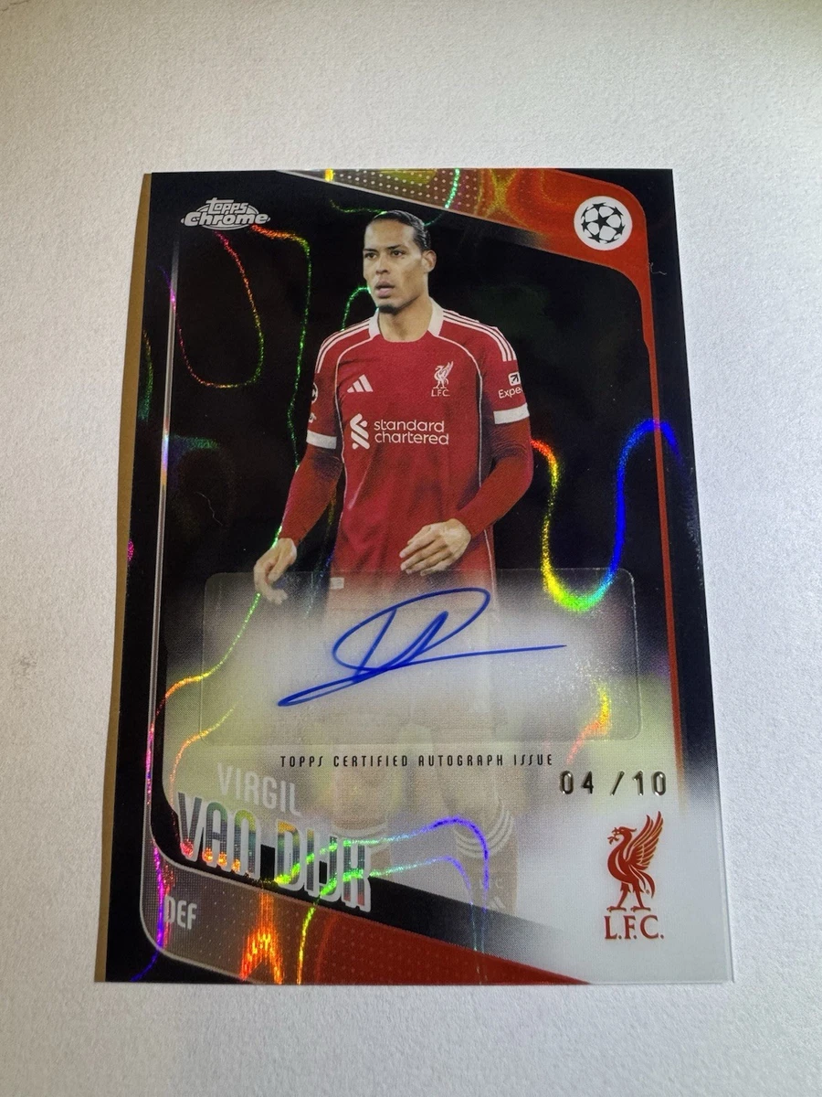 Topps Soccer Liverpool Autographed Sports Trading Cards