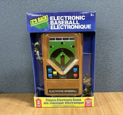 New Mattel 2016 Retro Classic Electronic Baseball Game Deadstock Basic Fun NOS