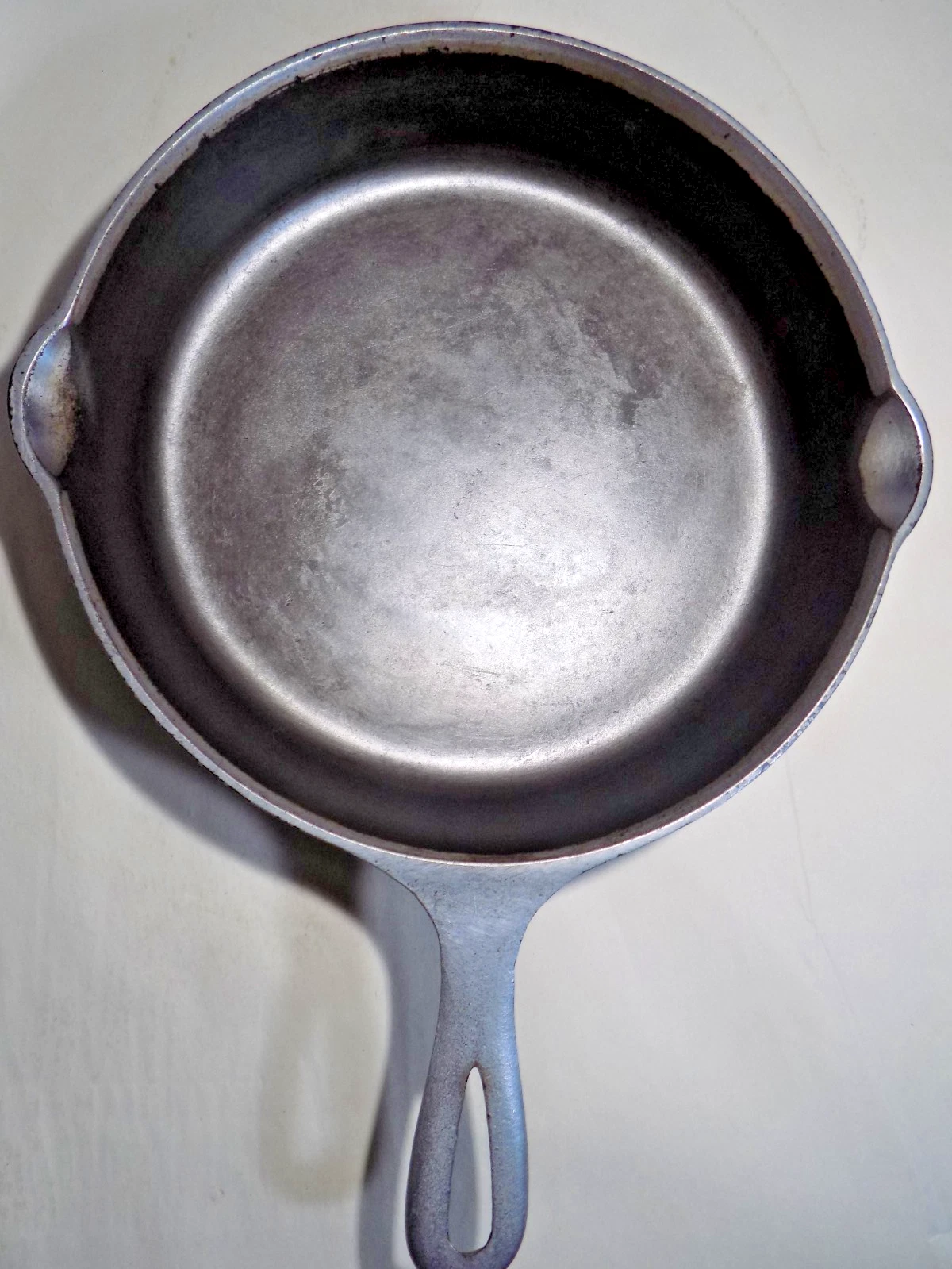 Nice Detroit S-2338 Cast Iron Cooking-Ware No.8 Nickel Skillet-Restored-Spins-
