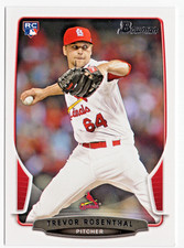 2013 BOWMAN - #85 RC TREVOR ROSENTHAL ST. LOUIS CARDINALS B4
