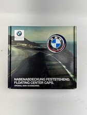 Brand New Oem Bmw Floating Center Caps 50th Anniversary 56 Millimeter Brand New Oem Bmw Floating Center Caps 50th Anniversary 56 Millimeter