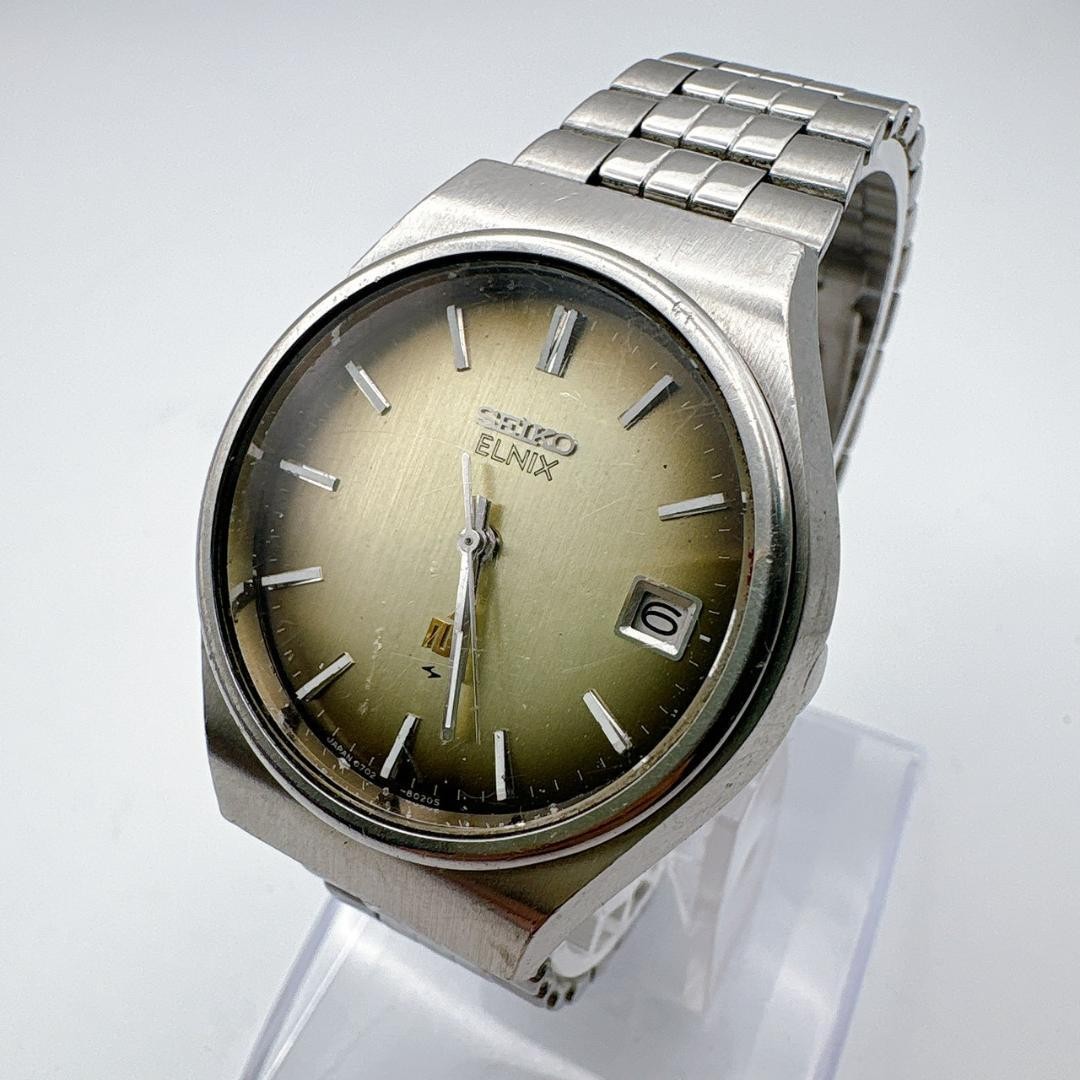 Seiko ELNIX Electromagnetic Balance 0702-8020 Watch Junk SV417 | eBay