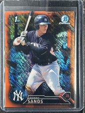 Sands, Donny - 2016 Bowman Chrome Prospect - Orange Shimmer