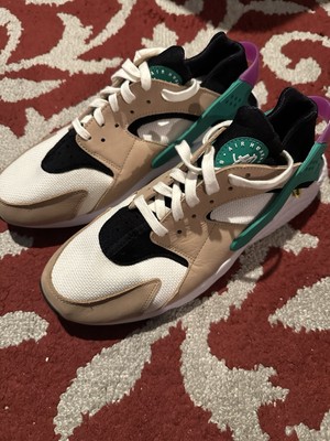 Nike Air Huarache Moving Company Size 12 PRM Sail Black White Hemp DV0486-100